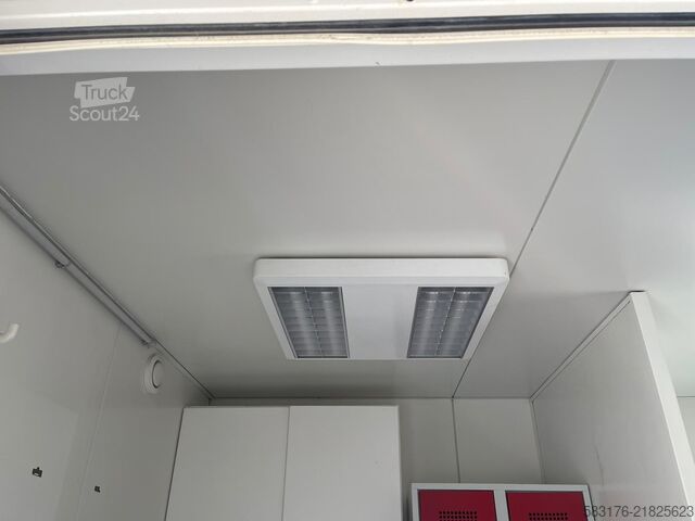 Contenitore per ufficio  8m Werkstatt Office Büro Container