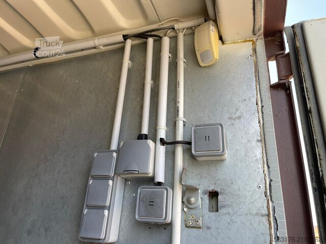 Contenitore per ufficio  8m Werkstatt Office Büro Container
