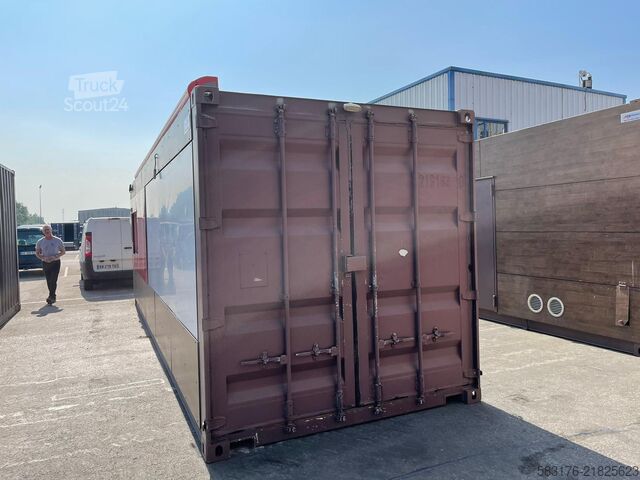 Contenitore per ufficio  8m Werkstatt Office Büro Container