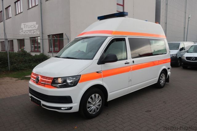 Hasičské auto VOLKSWAGEN T6 KTW Hochdach lang 1. Hand/ SHZ / Fzg. Nr:A1
