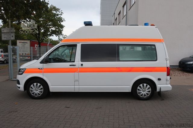 Hasičské auto VOLKSWAGEN T6 KTW Hochdach lang 1. Hand/ SHZ / Fzg. Nr:A1