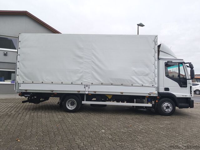 S plachtovými boky IVECO Eurocargo 75-190 Plane Euro 6 3-Sitzer LBW (32)