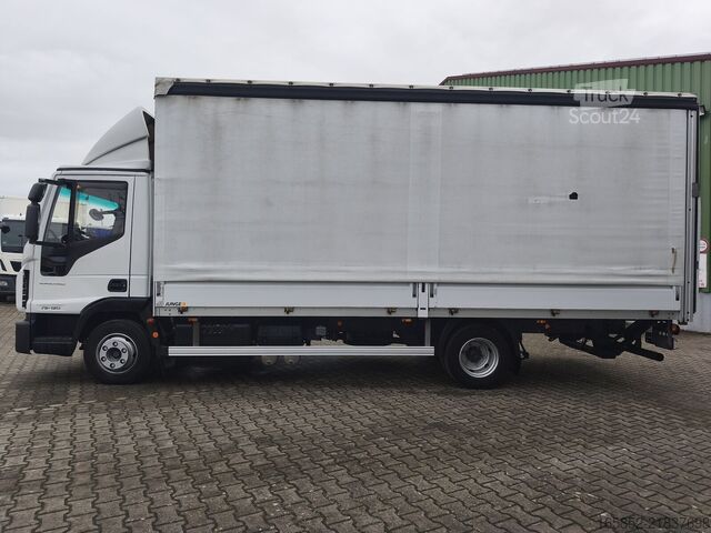 S plachtovými boky IVECO Eurocargo 75-190 Plane Euro 6 3-Sitzer LBW (32)