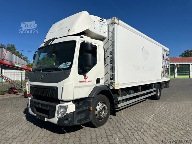 Kjølelastebil VOLVO FE 250 / Carrier 1250 MT / 3 x Kammern / LBW