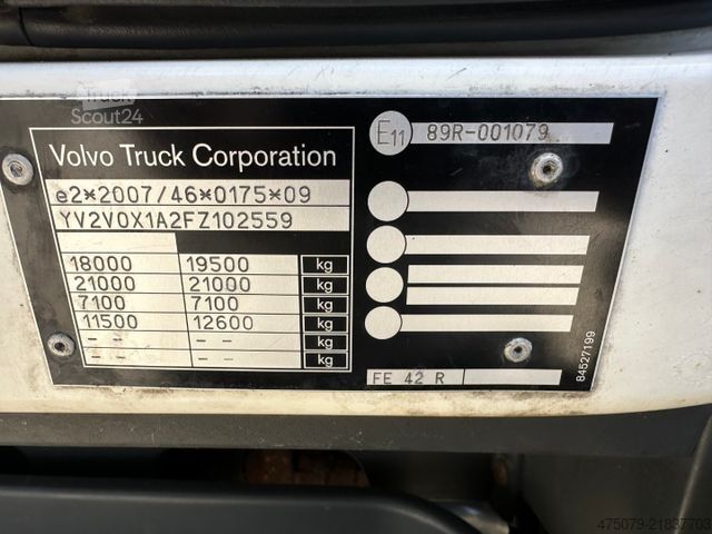 Kjølelastebil VOLVO FE 250 / Carrier 1250 MT / 3 x Kammern / LBW
