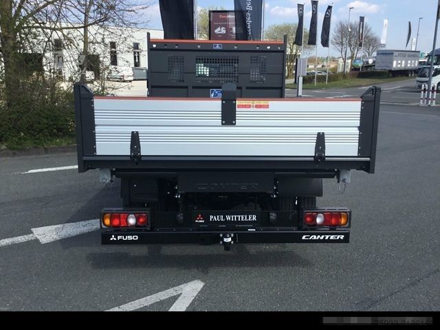 شاحنة نقل صغيرة قلاب MITSUBISHI Canter 3C15 Dreiseitenkipper AHK 3,5t/Klima/grau