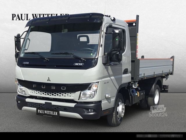 شاحنة نقل صغيرة قلاب MITSUBISHI Canter 3C15 Dreiseitenkipper AHK 3,5t/Klima/grau