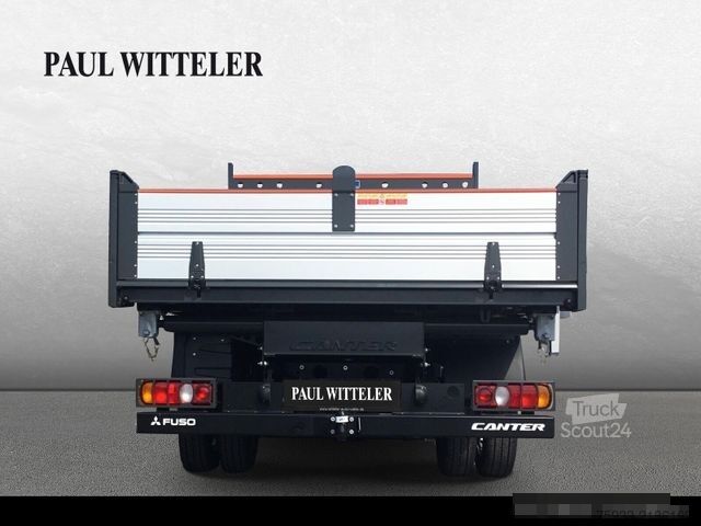 شاحنة نقل صغيرة قلاب MITSUBISHI Canter 3C15 Dreiseitenkipper AHK 3,5t/Klima/grau