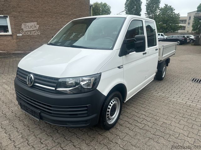 Pick-up bestelwagen VOLKSWAGEN T6 DoKa Pritsche * Lang * Klima * 52087 km