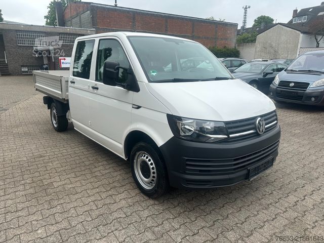 Pick-up bestelwagen VOLKSWAGEN T6 DoKa Pritsche * Lang * Klima * 52087 km