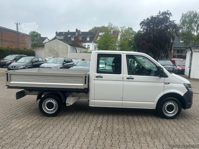 Pick-up bestelwagen VOLKSWAGEN T6 DoKa Pritsche * Lang * Klima * 52087 km