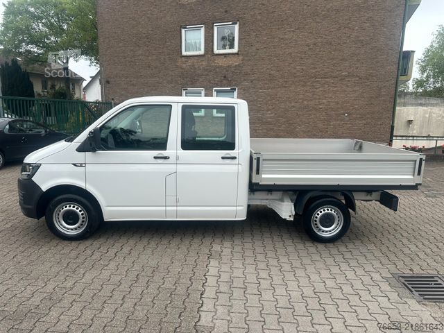Pick-up bestelwagen VOLKSWAGEN T6 DoKa Pritsche * Lang * Klima * 52087 km