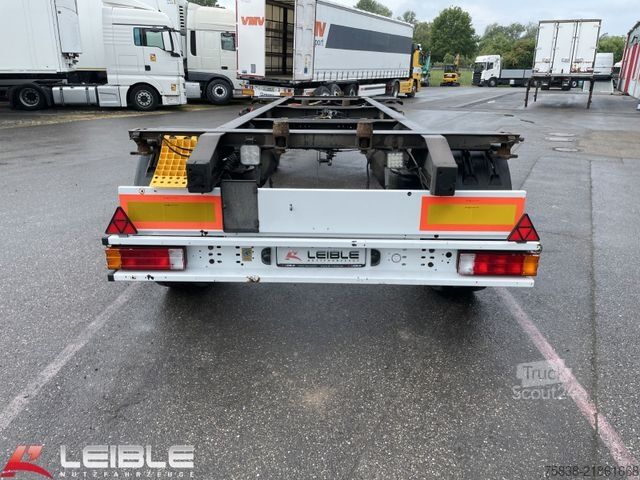 Swap-chassis trailer SCHMITZ CARGOBULL AWF 18/L-20*BDF-Lafette*SAF-Achsen*Reifen 90%*