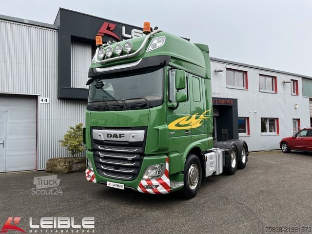 Štandardný ťahač DAF XF 530 6x4 SSC*70to*2xTank*Standklima*Leder*