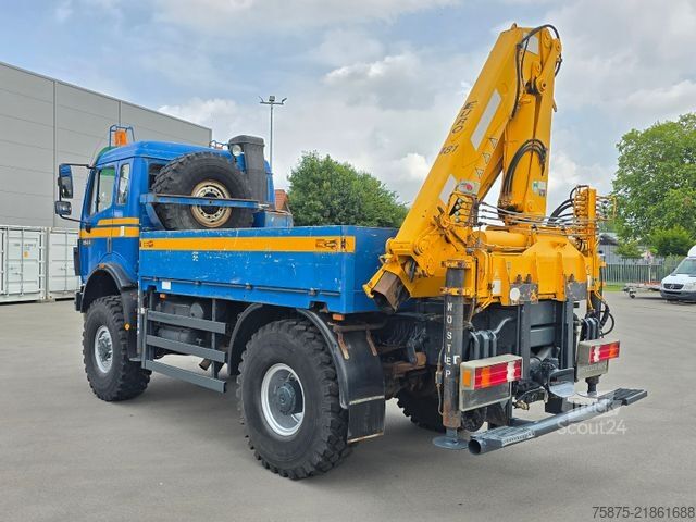 Φορτηγό με επίπεδη καρότσα MERCEDES-BENZ SK 1844 AK 4x4 V8 *187.500 km *TIRRE EURO 181