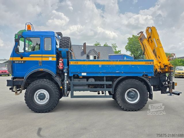 Autocarro con cassone fisso MERCEDES-BENZ SK 1844 AK 4x4 V8 *187.500 km *TIRRE EURO 181