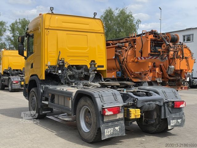 Standard SZM SCANIA G450 XT 4x4 Euro 6 SZM Kipphydraulik Blatt / Luf