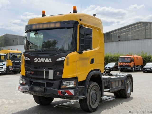 Standard SZM SCANIA G450 XT 4x4 Euro 6 SZM Kipphydraulik Blatt / Luf