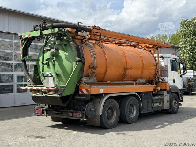 Vakumska cisterna MAN TGS 33.440 6x4 BB/BBS Kanalreiniger Kombi MÜLLER