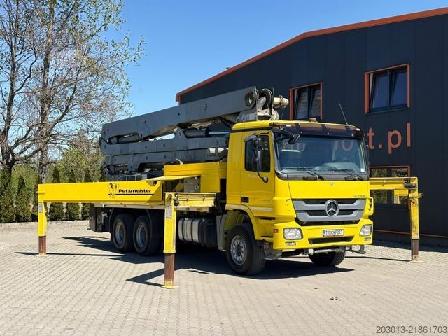 Betonpumpebil MERCEDES-BENZ ACTROS 2646 6x4 Betonpumpe PUTZMEISTER BSF 36 M
