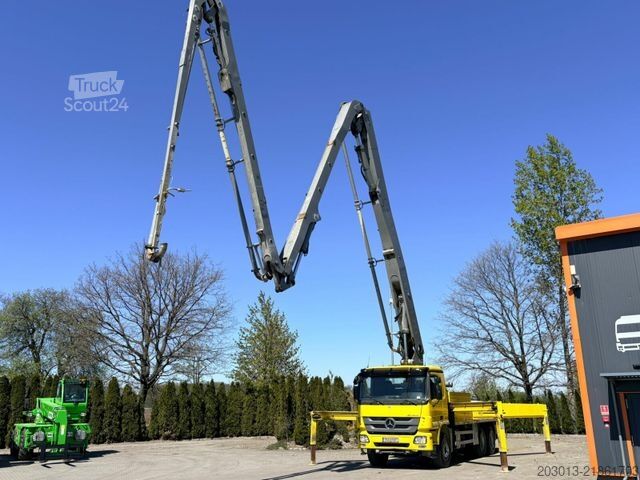 Betonpumpebil MERCEDES-BENZ ACTROS 2646 6x4 Betonpumpe PUTZMEISTER BSF 36 M