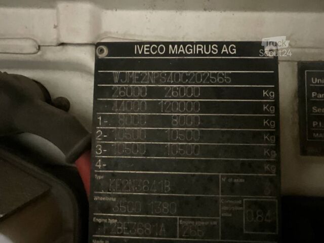 Kipper Iveco Trakker 360