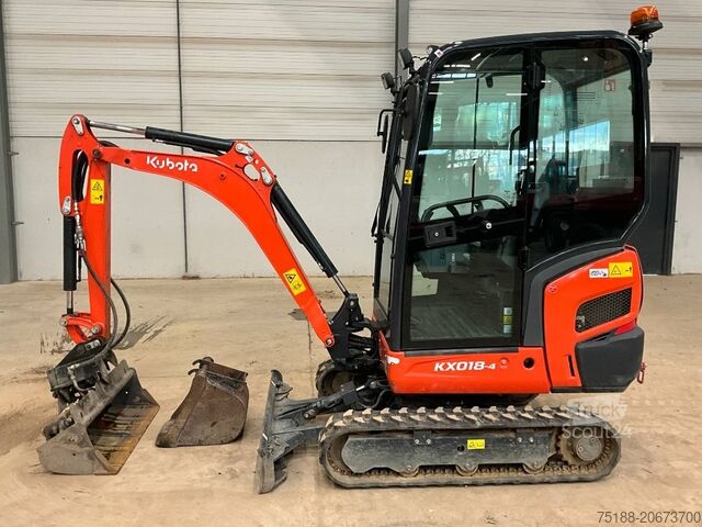 Mini ekskavators Kubota KX 018-4