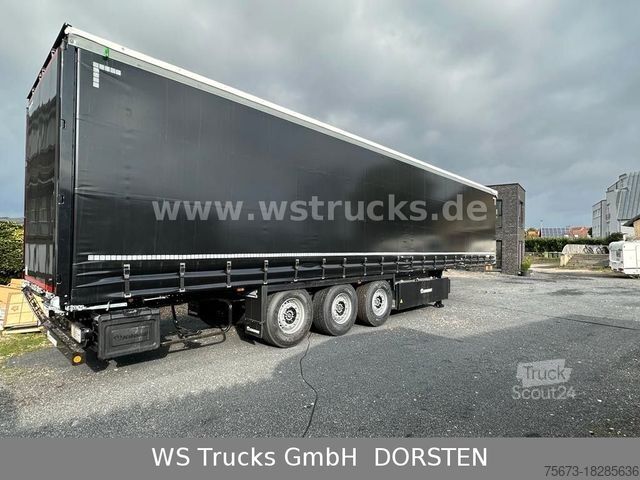 Semi-remorque bâchée KRONE Planauflieger SDP 27 Edscha