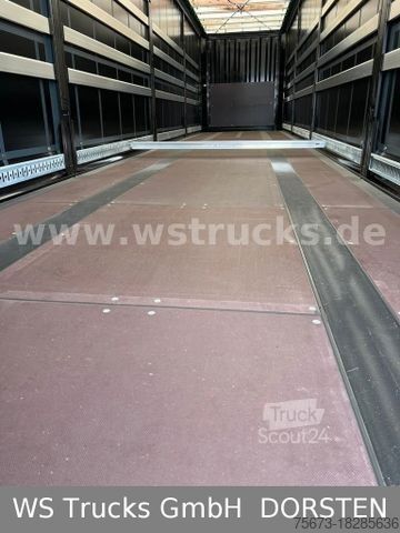 Auflieger mit Pritsche & Plane KRONE Planauflieger SDP 27 Edscha