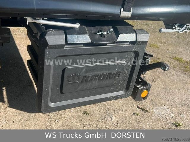 Auflieger mit Pritsche & Plane KRONE Planauflieger SDP 27 Edscha