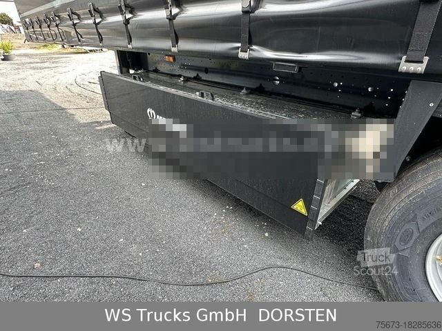 Semi-remorque bâchée KRONE Planauflieger SDP 27 Edscha