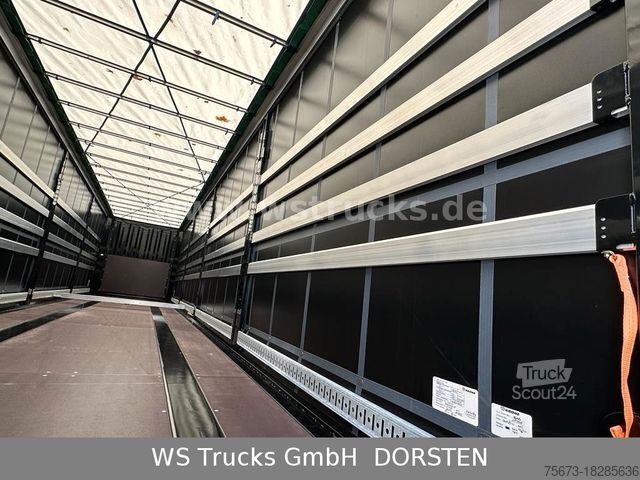 Semi-remorque bâchée KRONE Planauflieger SDP 27 Edscha