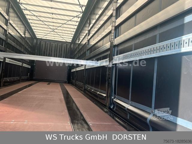 Semi-remorque bâchée KRONE Planauflieger SDP 27 Edscha