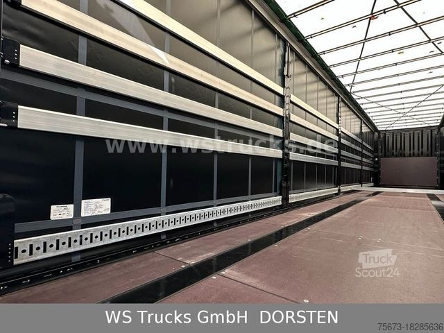 Semi-remorque bâchée KRONE Planauflieger SDP 27 Edscha