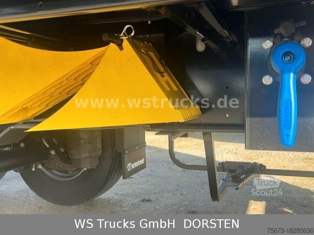 Semi-remorque bâchée KRONE Planauflieger SDP 27 Edscha