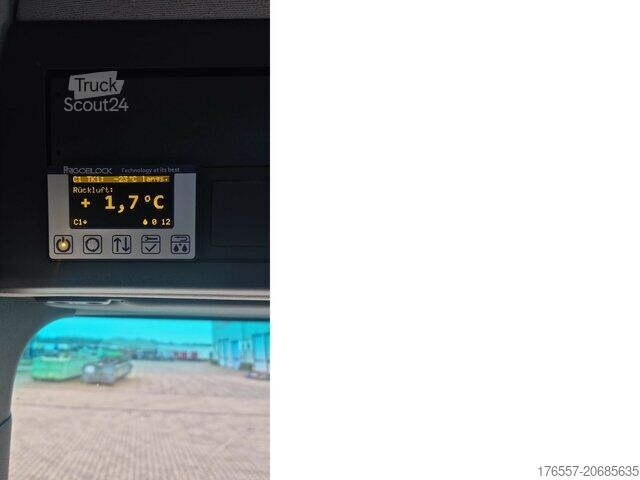 Fourgon isotherme frigorifique Mercedes-Benz Antos 1840 LLS + 2-Achs Kühlauflieger Rohr