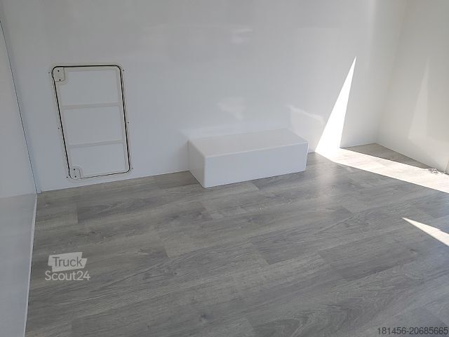 Verkoopaanhanger trailershop 250x200x230cm retro style für DIY Ausbau verfügbar