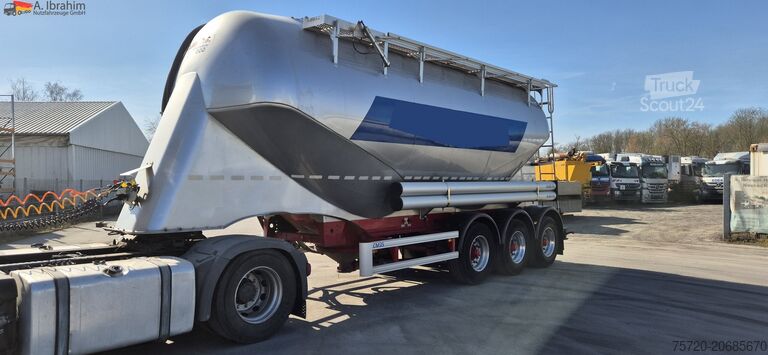 Silo semitrailer O.M.E.P.S Unfall, voll fahrbereit 35 cbm