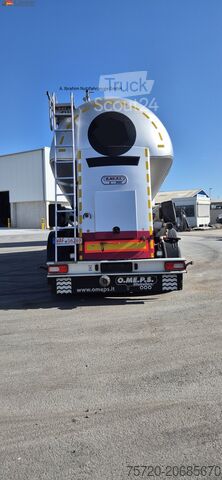 Silo semitrailer O.M.E.P.S Unfall, voll fahrbereit 35 cbm