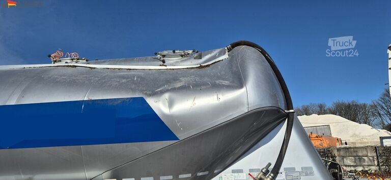 Silo semitrailer O.M.E.P.S Unfall, voll fahrbereit 35 cbm