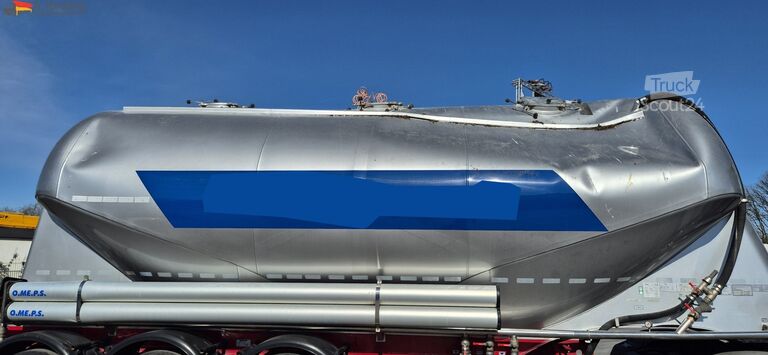Silo semitrailer O.M.E.P.S Unfall, voll fahrbereit 35 cbm