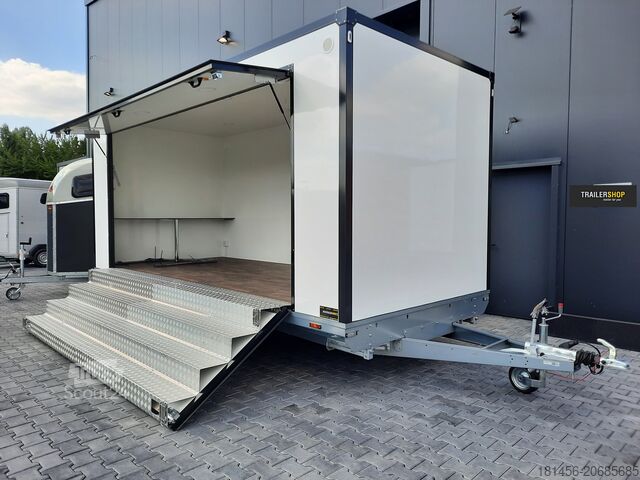 Verkoop trailer trailershop Event Messe Verkauf Infostand verfügbar