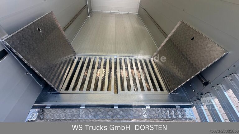 Remolque de transporte de caballos WST Edition Schlacht mit Seilwinde Viehanhänger