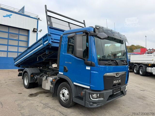 Trijų pusių savivartis sunkvežimis MAN TGL 12.250 4x2 BB 3 Sitzer Meiller Kipper