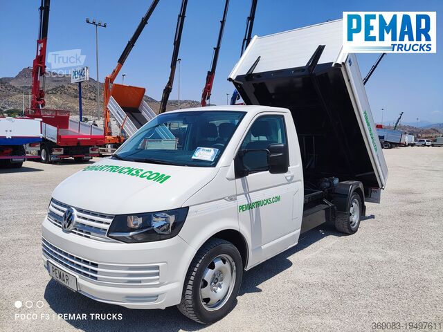 شاحنة قلابة مغلقة VOLKSWAGEN TRANSPORTER 2.0 TDI BASCULANTE 140 cv