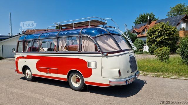 Motor coach SETRA Kässbohrer  Setra S 6, S 9 Oldtimerbus Oldi