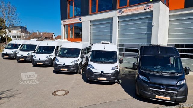 Minibús FIAT 3x Ducato 2x Opel Movano 18 SS in Stock