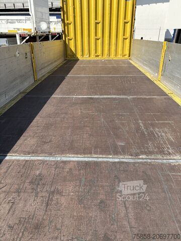 Wechselpritsche offen Krone Baustoff Wechselbrücke 7,45m Türen