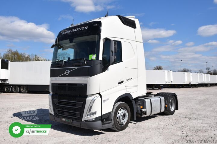 štandardný ťahač VOLVO FH 500 Globetrotter XL Varios
