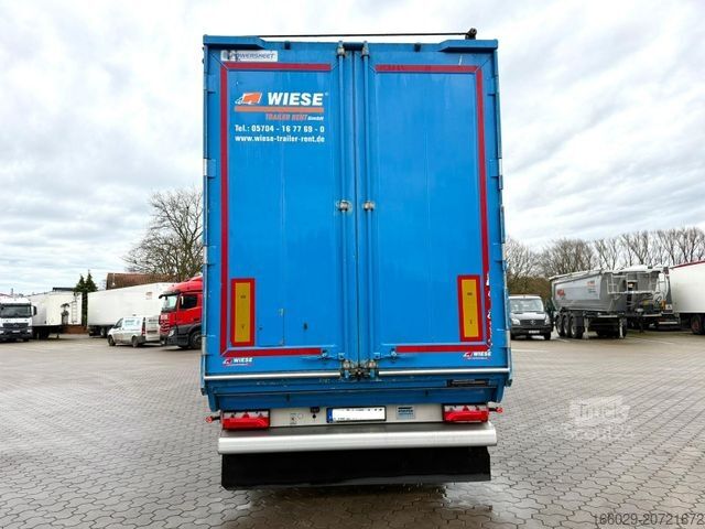 Auflieger mit Walkingfloor KNAPEN K100 Schubboden 92m³ 10mm Boden Powersheet TOP